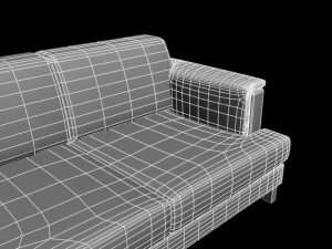 sofa s225b Model 3D
