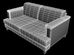 sofa s225b Model 3D