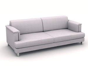 sofa s225c Model 3D