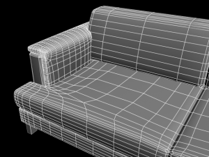 sofa s225c 3D 模型