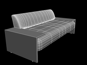 sofa s227b Model 3D