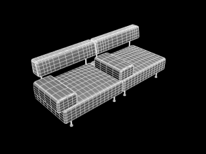 sofa s228 Modello 3D
