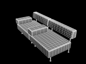 sofa s228 Modello 3D