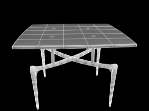 table t507a Modello 3D