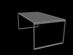 table t510b 3D Model