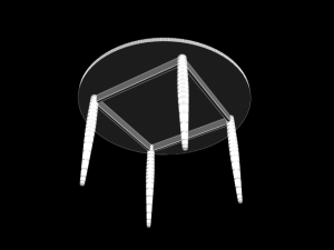 table t514c Modèle 3D