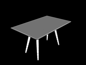 table t515d Modello 3D