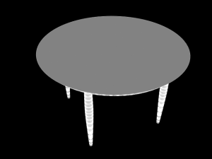 table t518b Modèle 3D
