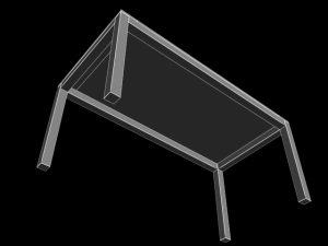 table t522a Model 3D
