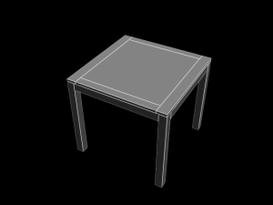 table t522b Modèle 3D