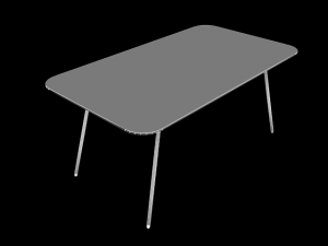 table t527 3D 模型