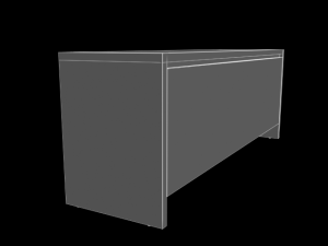 table w710d 3D Model