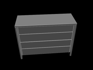 table w710b Model 3D