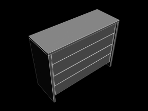table w710b Model 3D