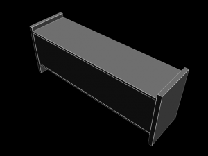table w707 Modello 3D
