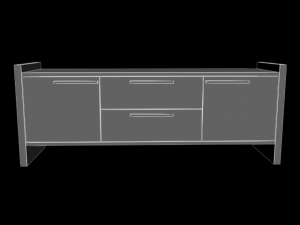 table w707 Modello 3D