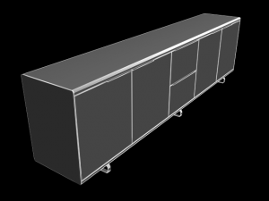 table w705d 3D Модель