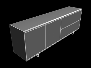 table w705c 3D Model