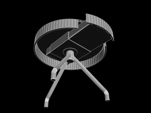 table t554 3D Model