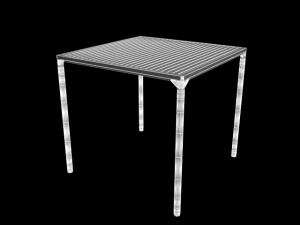 테이블 t548d 3D 모델