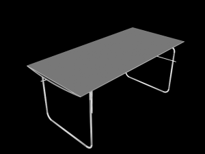 table t546 3D 모델