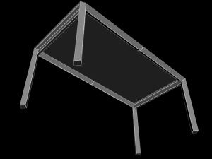 table t545b Modèle 3D