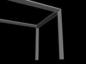 table t545b Modèle 3D
