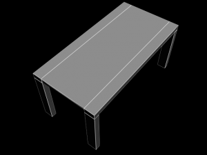 table t544 Modèle 3D