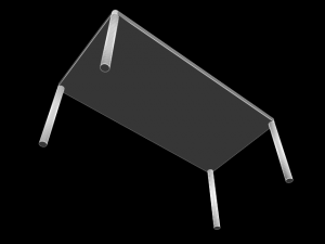 table t542 3D-Modell
