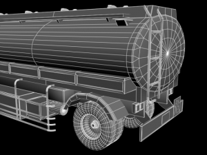car tanker 3D Model