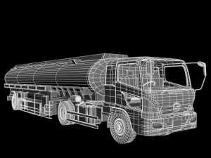 car tanker 3D Model