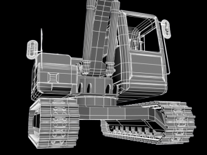 car shovelcar 3D Model