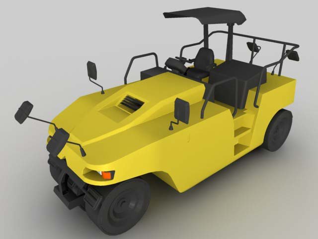 cart roaler 3D Model .c4d .max .obj .3ds .fbx .stl .blend 