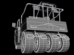 cart roaler 3D Model