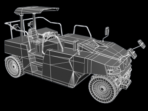 cart roaler 3D Model