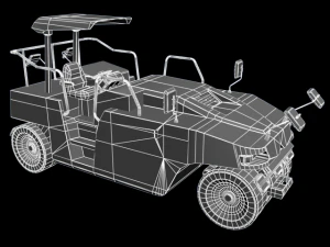 cart roaler 3D Model