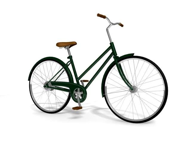 mountain bike 3D Model .c4d .max .obj .3ds .fbx .stl .blend 