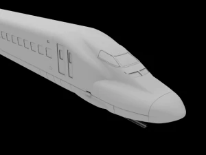 train 700nozomi 3D Model