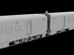 train 700nozomi 3D मॉडल