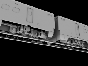 train 700nozomi 3D मॉडल