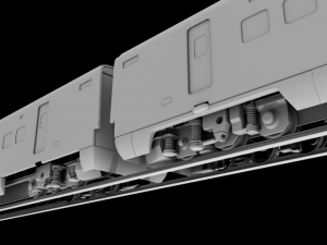 train 700nozomi 3D मॉडल