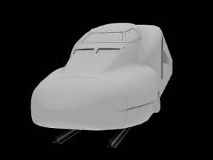train 700nozomi 3D मॉडल