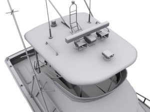 ship cruiser Model 3D