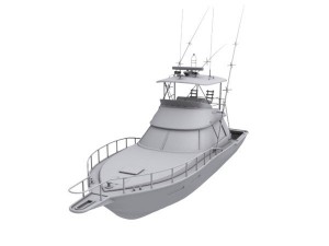 ship cruiser Model 3D