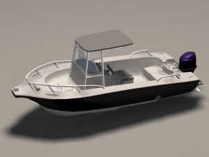 ship yf21cc 3D Model