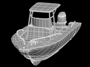 ship yf21cc 3D Model