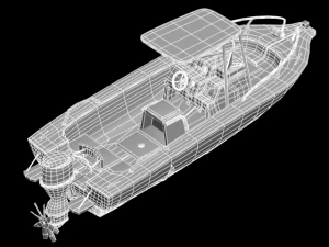 ship yf21cc 3D Model