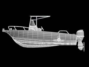 ship yf21cc 3D Model