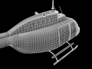 helicopter01 modelixversion 3Dモデル