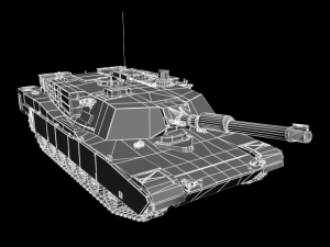 army tank Modelo 3D